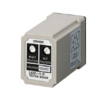 Omron LG2-DB – Voltage Sensing Relay (12/24/48/100 VDC, DPDT, Plug-in)