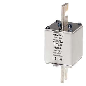 Siemens SITOR 3NE3336 Semiconductor Fuse Link - 630A 1000VAC aR, NH Size 2